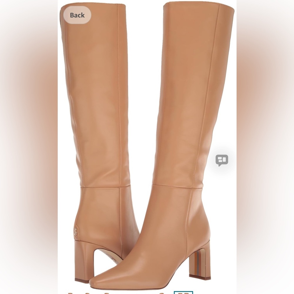 Sam Edelman Tan Over the Knee Boots
